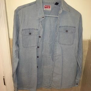 Wrangler Denim button down
